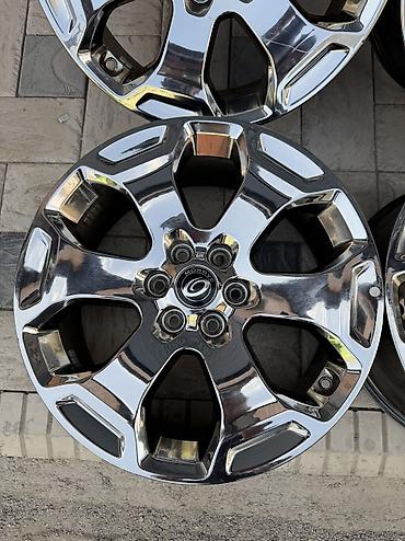 для мух: Литые Диски R 18 Kia, Комплект, отверстий - 6, Б/у — 4