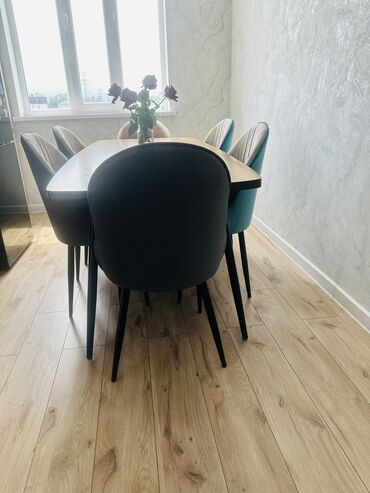 бушный мебель: Комплект стол и стулья Новый