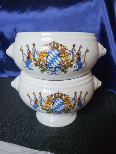 Činije: Cinije vece univerzalne,nove,vintaz pun porcelan. Cinija komada 2 u — 6