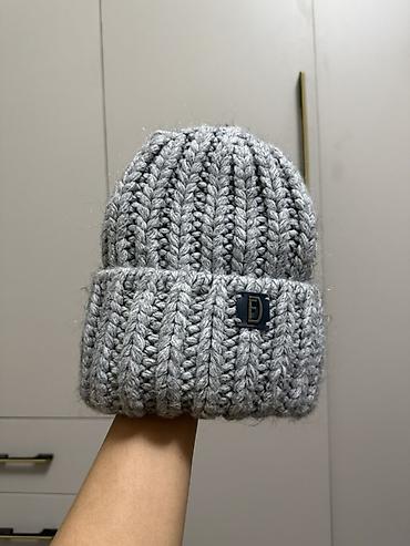 Шапка, Бини, Флис, Зима, Объемная модель