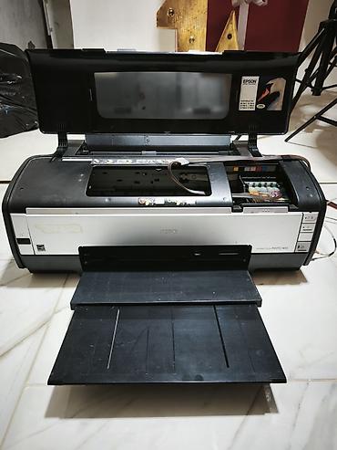 ikinci əl printer: Epson 1410 printeri satılır. yüksək keyfiyyətli şəkil çapı üçün — 2