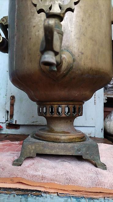 qədim samovar satisi: İşlənmiş Od Samovar, 10 l, Ünvandan götürmə — 2