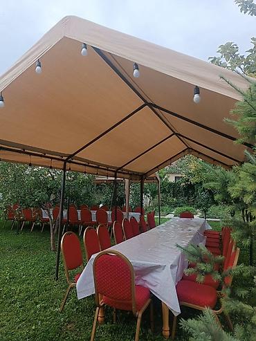 Аренда юрт: Аренда юрты, Каркас Деревянный, 65 баш, Стол — 18