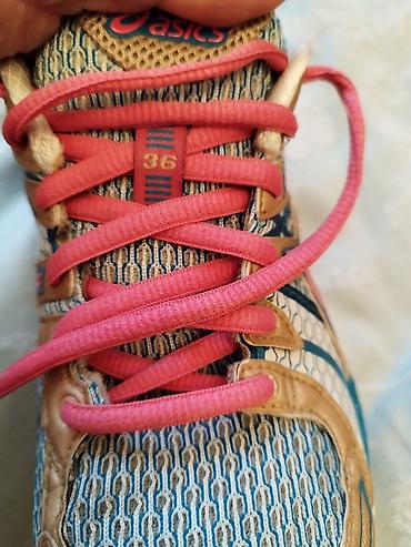 asics кроссовки: Размер: 36.5, цвет - Розовый, Б/у — 4