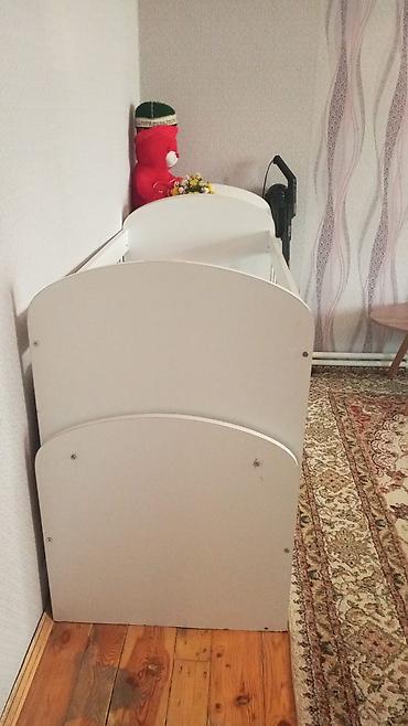 royal matras: Uşaq beşiyi – transformasiya olunan model - Rəng: ağ - Material — 3