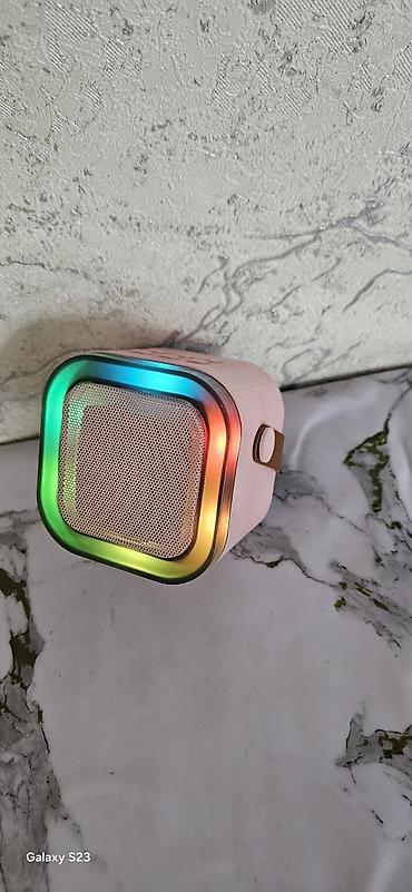 wireless speaker: Портативная беспроводная колонка с подсветкой - Компактная квадратная — 1