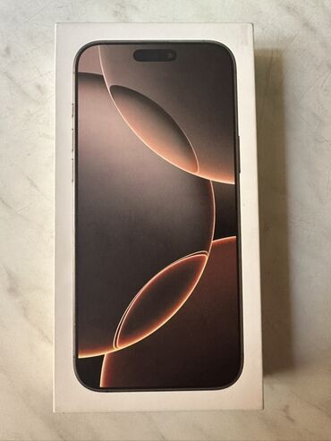 айфон нодбук: IPhone 16 Pro Max, 256 ГБ, Desert Titanium, Коробка