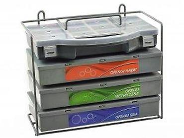 Ostali pribor i dodaci za alate: Set organizera sa O‑ring zaptivkama – komplet u metalnom stalku - — 12