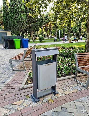 Zibil qabi Park və Həyət üçün Metal Zibil Qutusu – Davamlı və lalafo.az -da Zibil qabi Park və Həyət üçün Metal Zibil Qutusu – Davamlı və