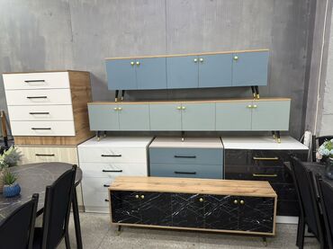 Кухонные гарнитуры: Кухонный гарнитур, Новый, цвет - Серый, МДФ, Бесплатная доставка — 11