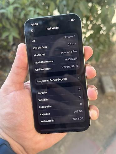 i̇phone pro: IPhone 13 Pro, 256 GB, Yaşıl, Zəmanət, Simsiz şarj, Face ID — 4