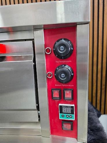 Elektrik sobalar: Pizza sobası 🔥 Professional Daşlı Pizza Sobası – Pizza və Şirniyyat — 15