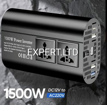 İnverterlər: Yeni Inverter, 3000-5000 Vt, 12 - 220 volt, Ünvandan götürmə, Ödənişli çatdırılma, Rayonlara çatdırılma — 29