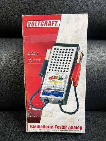 Alati za automobile: #2571 TESTER za akumulatore 12V i 6V; • Izdržljive stezaljke obložene — 2