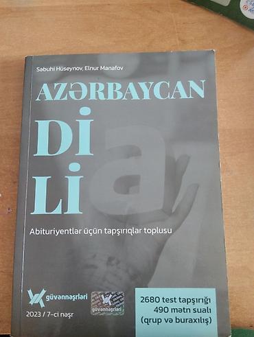 az dili test: Azərbaycan dili Testlər 11-ci sinif, Güvən, 2-ci hissə, 2023 il — 1