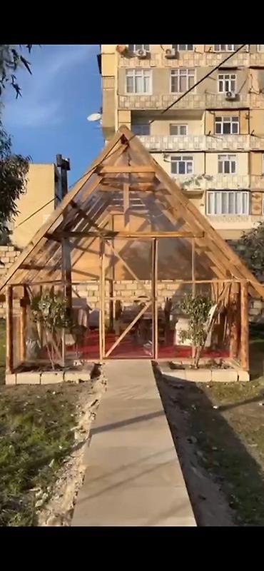 velosiped kirayə: CHAYKA – açıq hava restoran və məkan - Rahat həyət konsepti: girişdə — 3