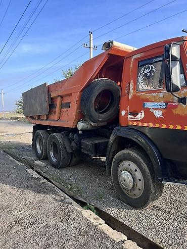 inci akü 72: KAMAZ 6x4 tipli özboşaldan yük maşını - Gövdə: ağır işlər üçün — 3