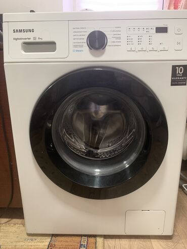 стиральные машины samsung: Кир жуучу машина Samsung, Колдонулган, Автомат, 6 кг чейин, Толук өлчөм