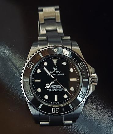 Aksesuarlar: İşlənmiş, Qol saatı, Rolex, rəng - Gümüşü — 2