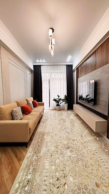 Продажа квартир: 2 комнаты, 77 м², Асанбай мкр Элитка, 9 этаж, Дизайнерский ремонт — 5