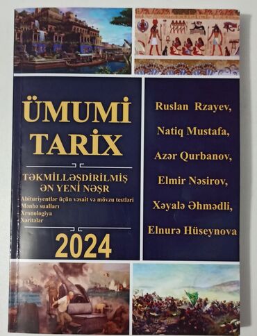 guler huseynova kitabi: Ümumi tarix. Müəllif:Ruslan Rzayev Natiq Mustafa Azər Qurbanov Elmir