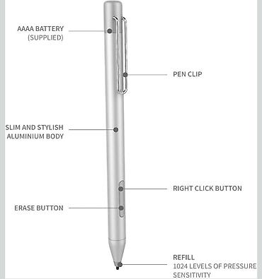 asus telefon: Aktiv Stylus Qələm – Microsoft Pen Protocol (MPP) uyğun - Piksel — 5