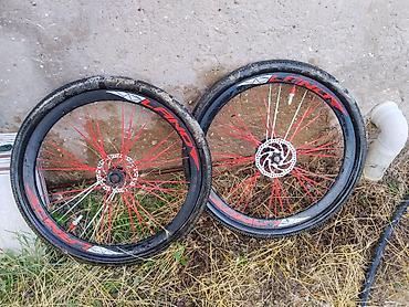 şam disk 17: Velosiped təkər cütü – 26" - Brend: LAND (disklərdə loqo qeyd olunub) — 1
