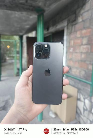 IPhone 13 Pro, Б/у, 128 ГБ, Space Gray, 84 %