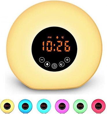 tea pec nova: WAKE-UP LIGHT NOVO LAMPA, BUDILNIK I SAT 3U1 IZLAZAK SUNCA | Cene — 3