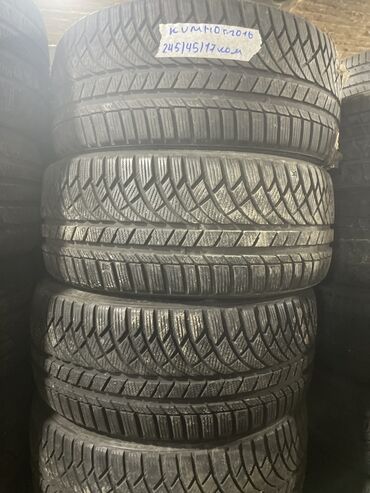 купить резину 24545 r17: Шиналар 245 / 45 / R 17, Кыш, Колдонулган, Комплект, Жеңил унаалар, Корея, Kumho
