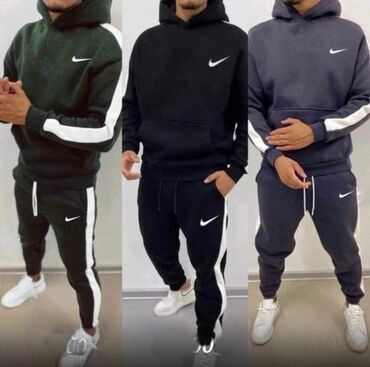 musko sportsko odelo: Komplet, 2XL (EU 56), L (EU 52), M (EU 50), Nike, Pamuk