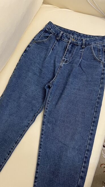 джинсы размер 42: Прямые, Acousma, Турция, Высокая талия