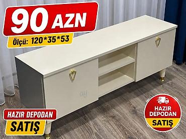 tvi alti: TV altlığı / media konsolu - Qiymət: 90 AZN (şəkildə göstərilib) - — 1