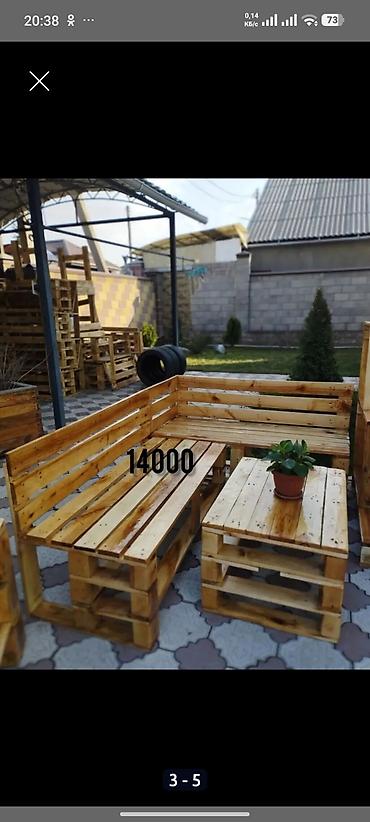 Кафелер, ресторандар үчүн: Кафе үчүн үстөл жана отургуч, Жаңы, Өзү алып кетүү, Акылуу жеткирүү — 1