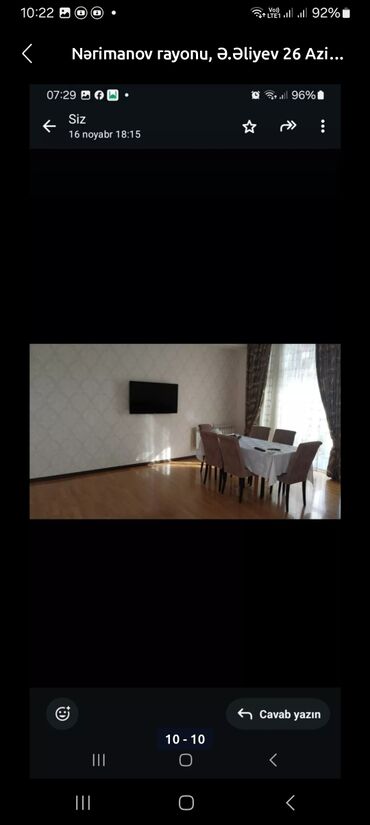 Mənzil kirayələyirəm: 3 otaqlı, 127 kv. m -da lalafo.az — 2 Mənzil kirayələyirəm: 3 otaqlı, 127 kv. m — 2