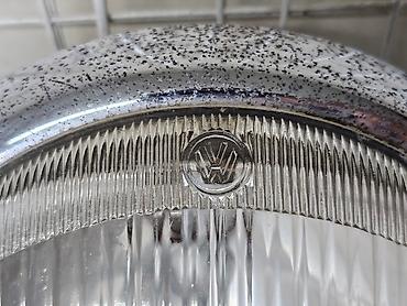 битл: Передняя левая фара Volkswagen 1960 г., Б/у, Оригинал, Германия — 5