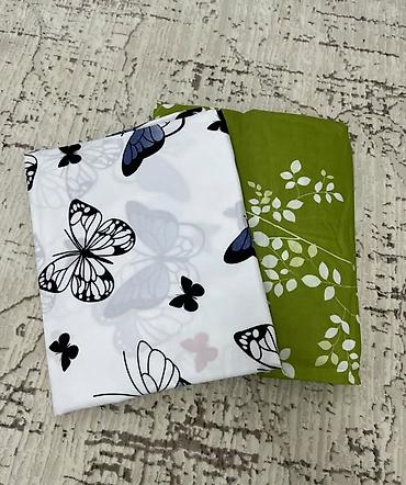 bed sheets: Постельное бельё 1спалка 350сом 2 спалка 450сом (комплект) - — 6
