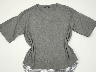 granatowa bluzki krótki rękaw: Блуза жіноча, Medicine, XS, стан - Дуже гарний