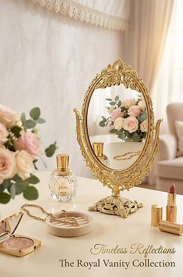 ткань фатин: Настольное зеркало «Timeless Reflections» из коллекции The Royal — 1