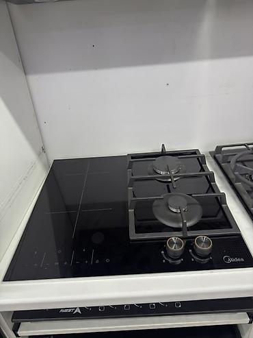 комбинированные плиты: Комбинированная варочная панель Midea (домино 2+2) - Тип — 1
