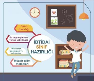 gitara kursları: Məktəbəqədər və ibtidai sinif hazırlığı, Azərbaycan dili, Evə gəlməklə, Fərdi, Qrup