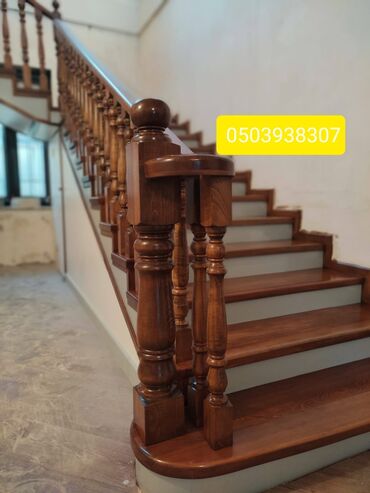 Digər tikinti xidmətləri: Sərfəli Qiymətdə Taxta Pilləkənlərin hazırlanması.Zəmanət var.Pulsuz — 17