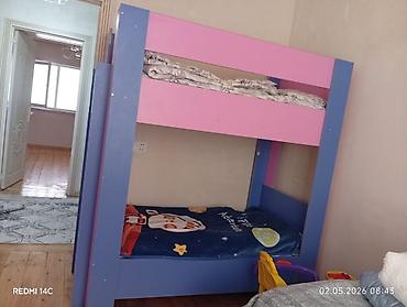 iki: Oğlan və qız üçün, Yeni, Çarpayı, Matrassız, Siyirməsiz, MDF — 3