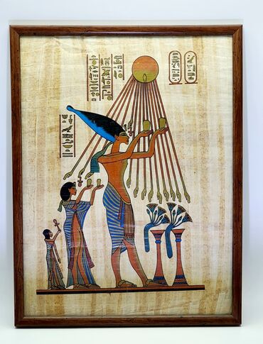 дело техники 147 предметов: Картины на папирусе