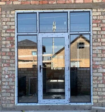 Алюминиевые окна на заказ: Алюминиевое окно на заказ, Тип окна: Витражные, Мансардные, Панорамные, Бесплатная установка, Без рассрочки — 12