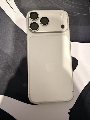 Apple iPhone: IPhone 17 Pro Max, Б/у, 1 ТБ, Natural Titanium, Чехол, Кабель, Коробка, 100 % — 6