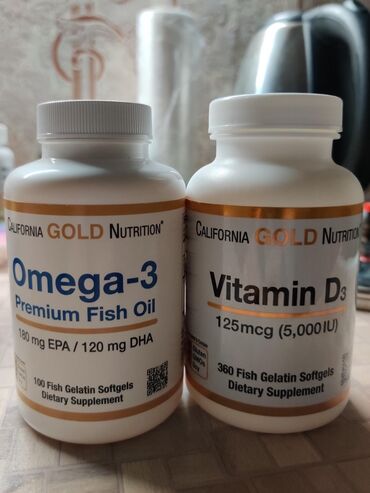 Витамины и БАДы: ✅Акция на ОМЕГУ-3 + бесплатная доставка!!! по городу Бишкек! подари — 4