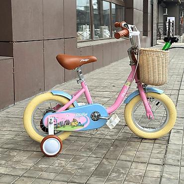 Детские велосипеды: Детский велосипед, 4-колесный, 4 - 6 лет, Для девочки, Новый — 8