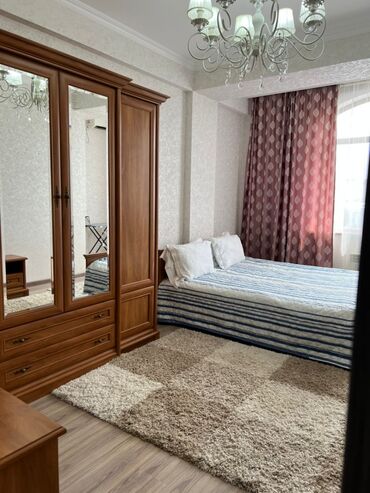 2 комнатные квартиры в бишкеке снять на сутки: 2 бөлмө, Душ кабинасы, Жаздык, жууркан-төшөк каптары, Кондиционер
