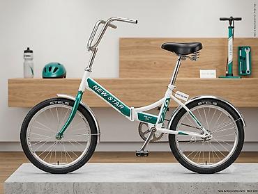 wolf bicycle: İşlənmiş İki təkərli Uşaq velosipedi Stels, 20", sürətlərin sayı: 1, Ödənişli çatdırılma — 1